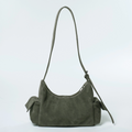 SAMO ONDOH - pocket mug bag M suede khaki