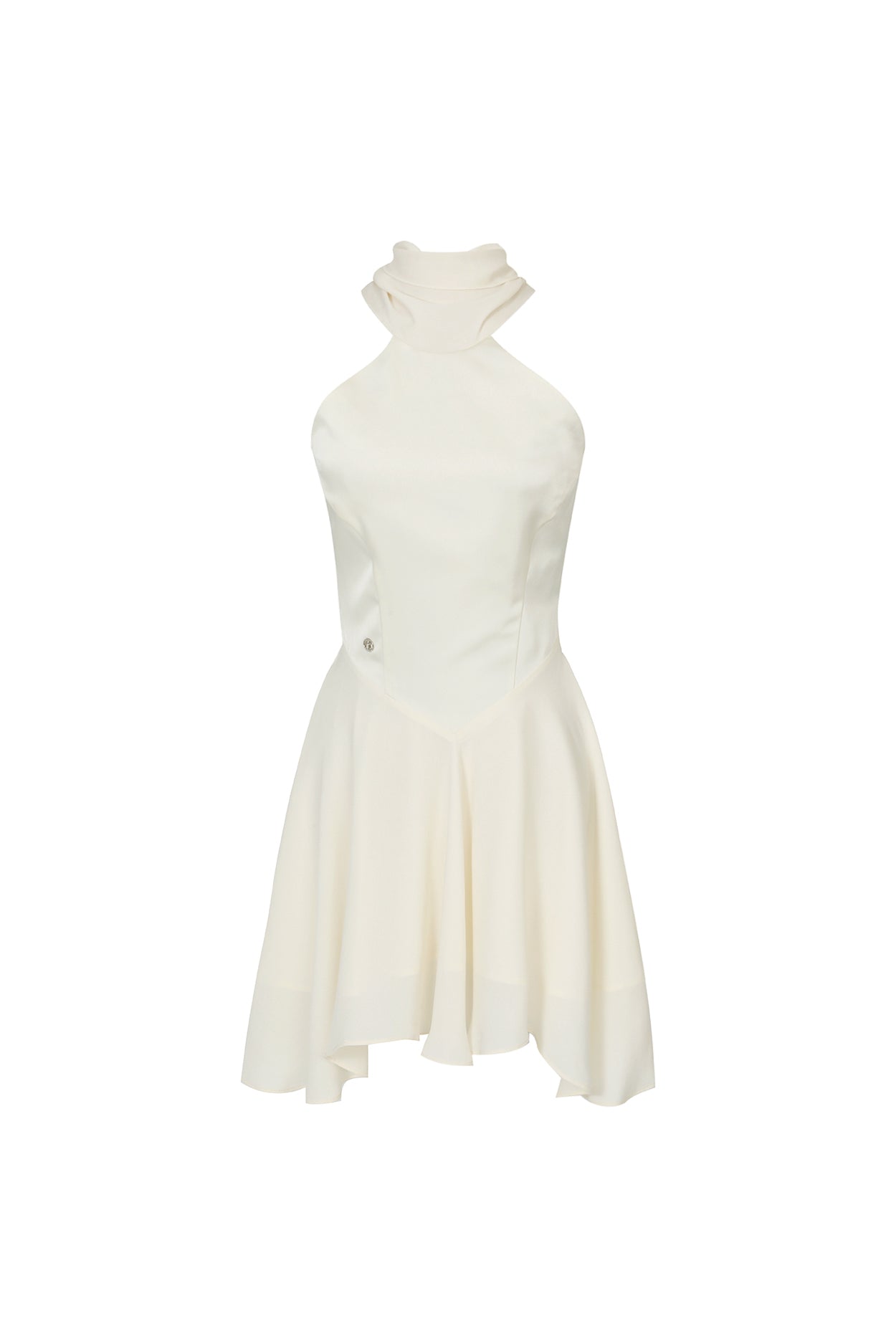 PAIN OR PLEASURE -  LYNN HALTER DRESS ivory