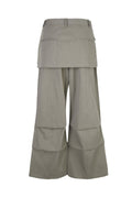 CERRIC -  2WAY SKIRT PANTS / KHAKI