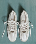 ROCKFISH WEATHERWEAR 25FW / BLISS LACEUP SNEAKERS - CREAM PEARL