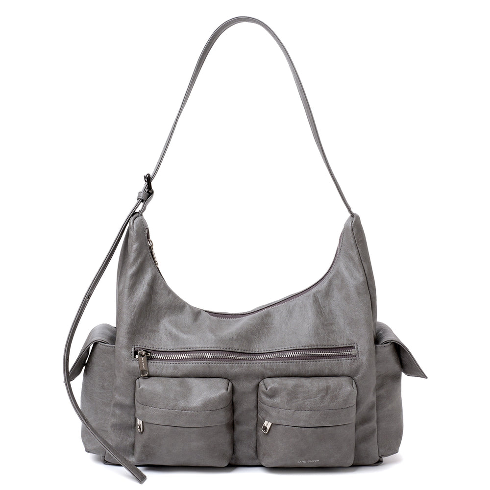 SAMO ONDOH - pocket mug bag L brushed gray