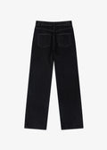 GROVE -  YVONE DENIM PANTS [2COLOR]