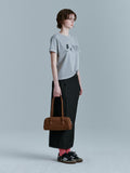 MARGESHERWOOD - SOFT BAGUETTE BAG_chestnut nubuck