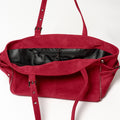 SAMO ONDOH - Zipper Shopper Bag M Suede Red