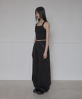 FLAREUP - Asymmetrical Wide Pants / Black