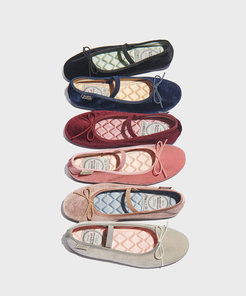 BELLA RIBBON FLAT(QUILTED) - 6color