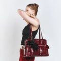 SAMO ONDOH - pocket utility bag L vampire blood