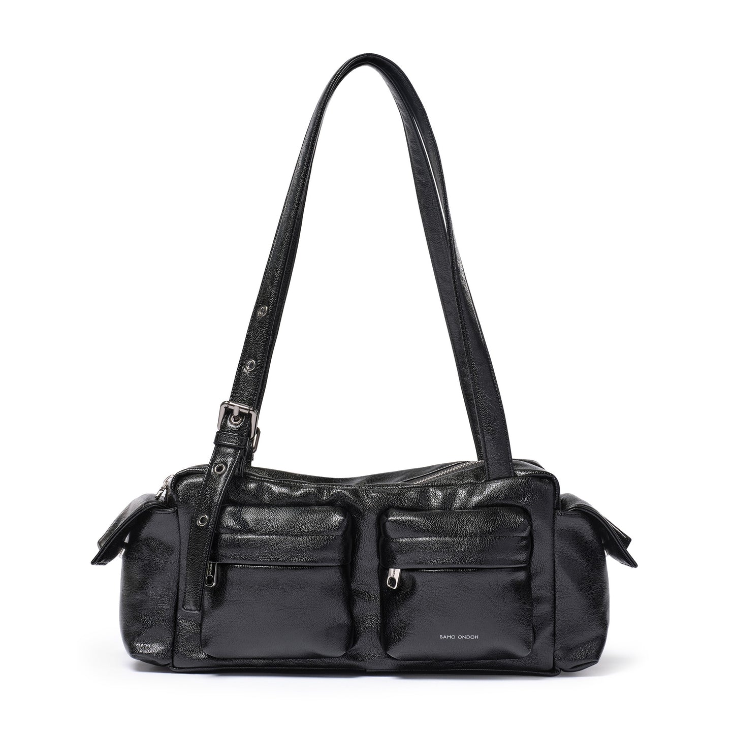 SAMO ONDOH - pocket utility bag M Goat Black