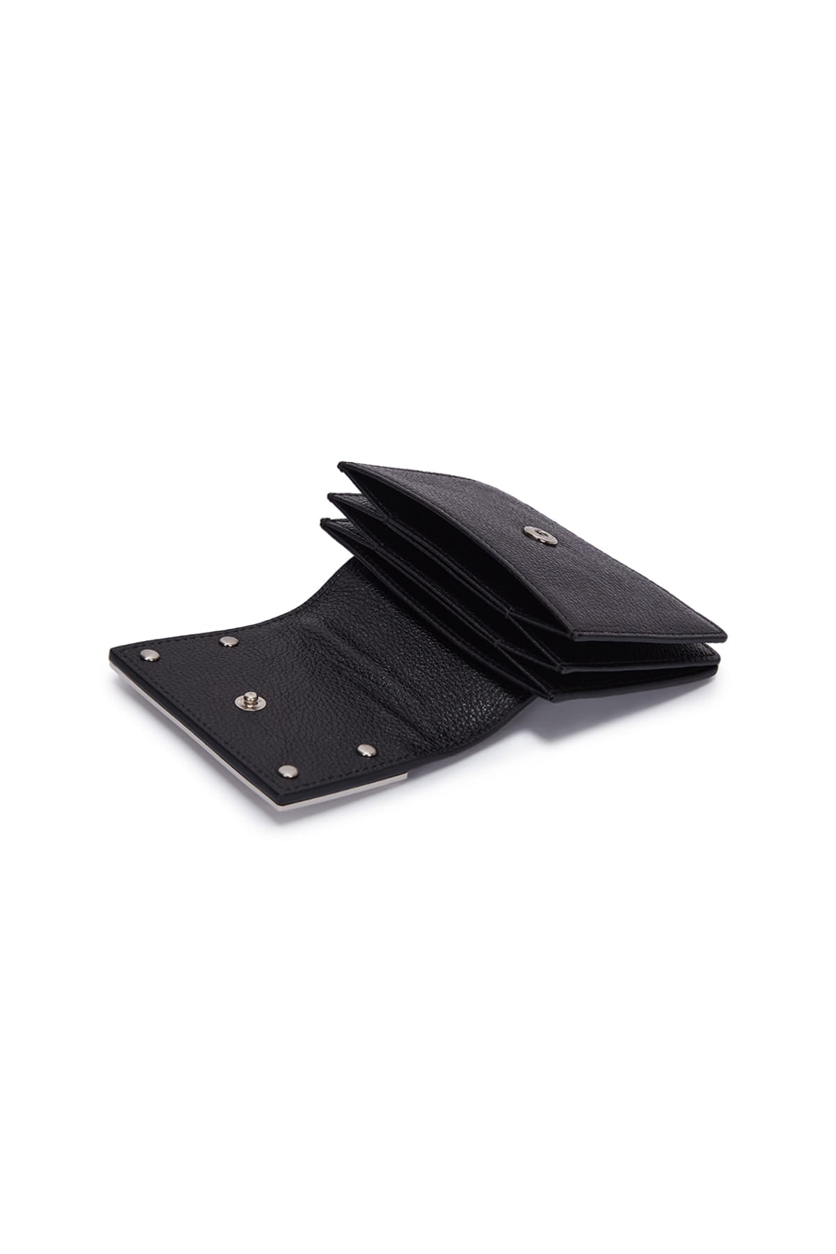 Matin Kim Accordion Wallet - Black: Sophistication & Practicality