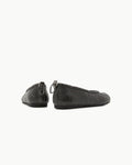 Paes - Leather String Flat / Vintage Black