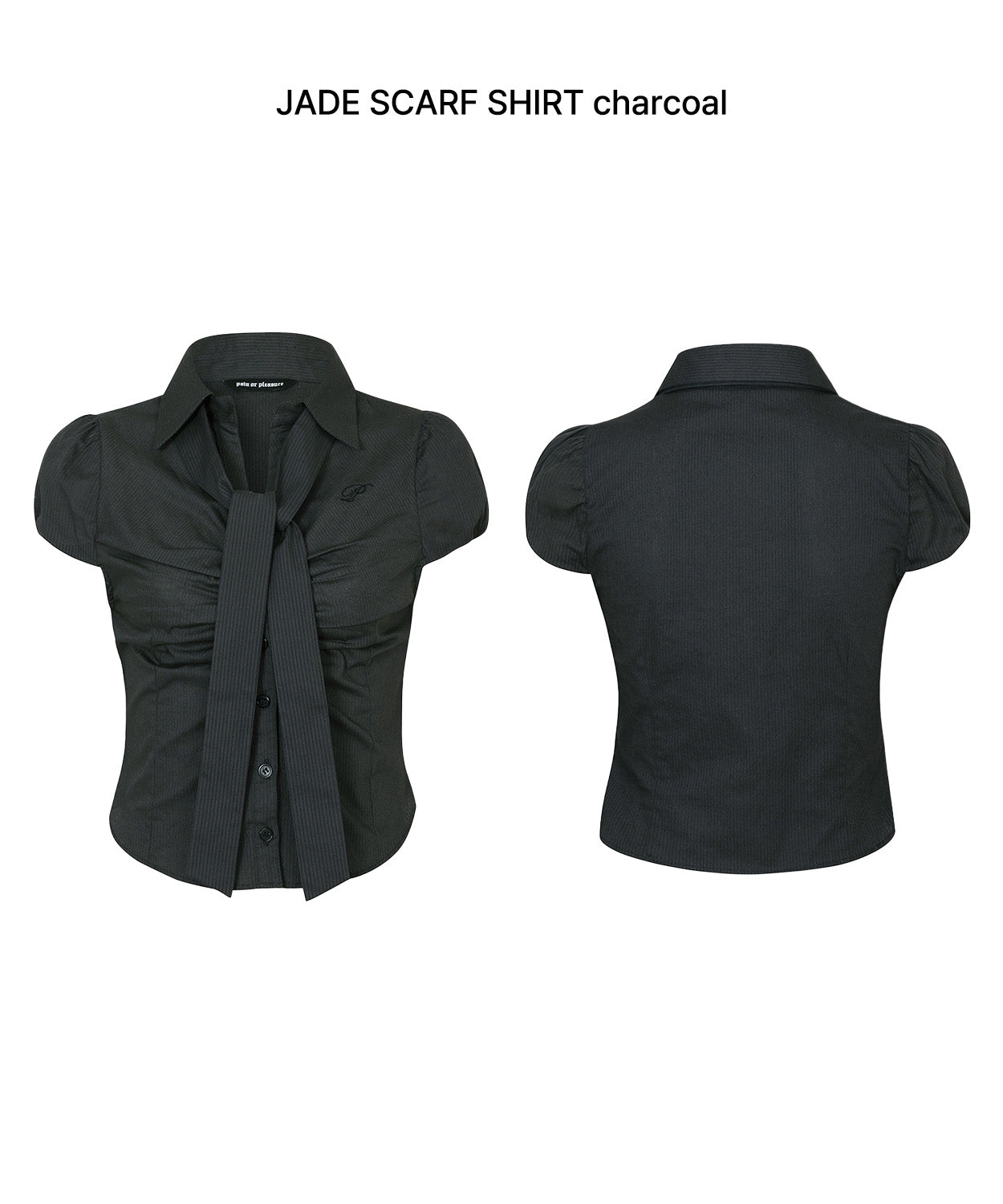 JADE SCARF SHIRT ( 2 color)