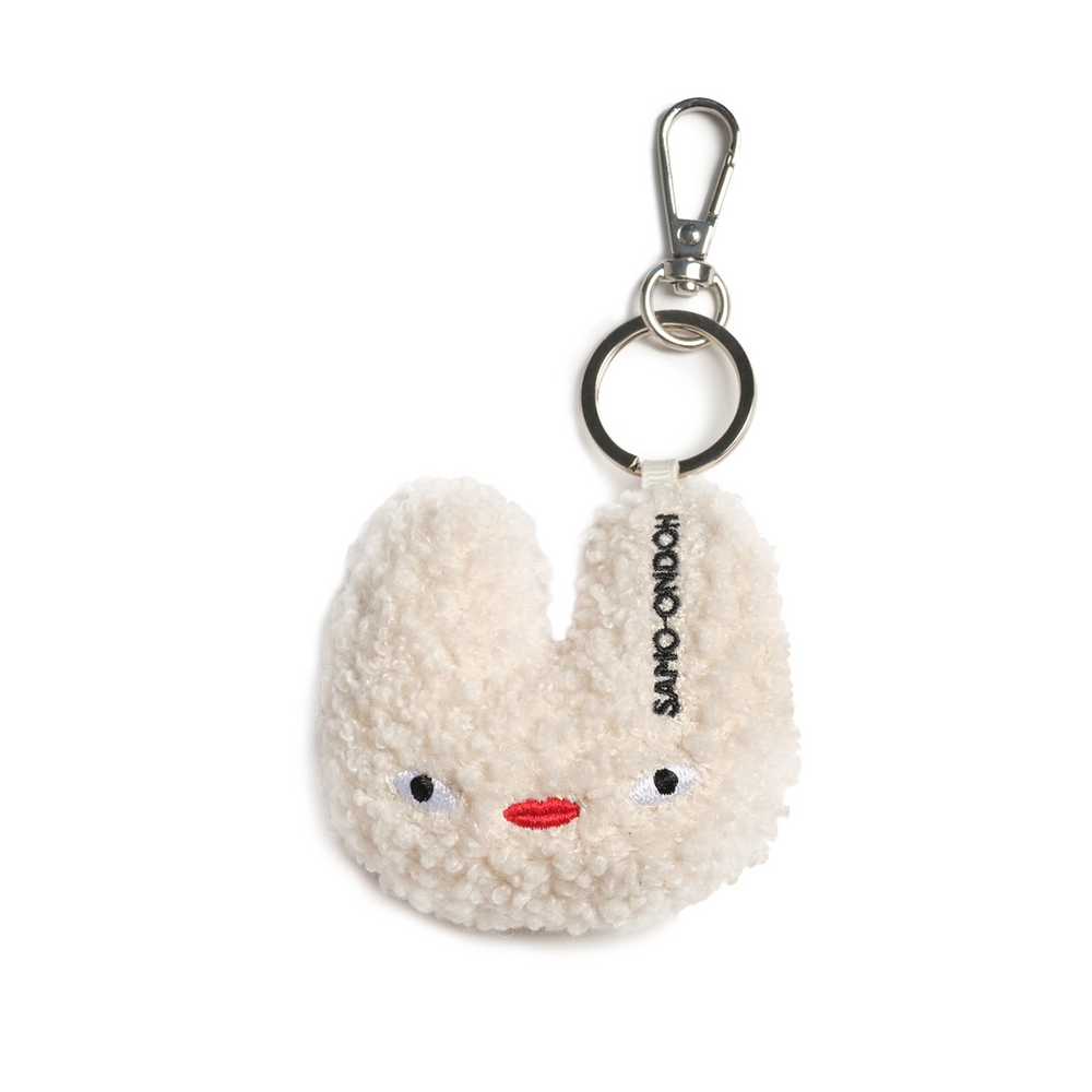 SAMO ONDOH - Tokiyom keychain eco shearling ivory