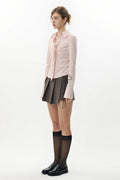 PAIN OR PLEASURE -  VIVIAN SCARF SHIRT pink