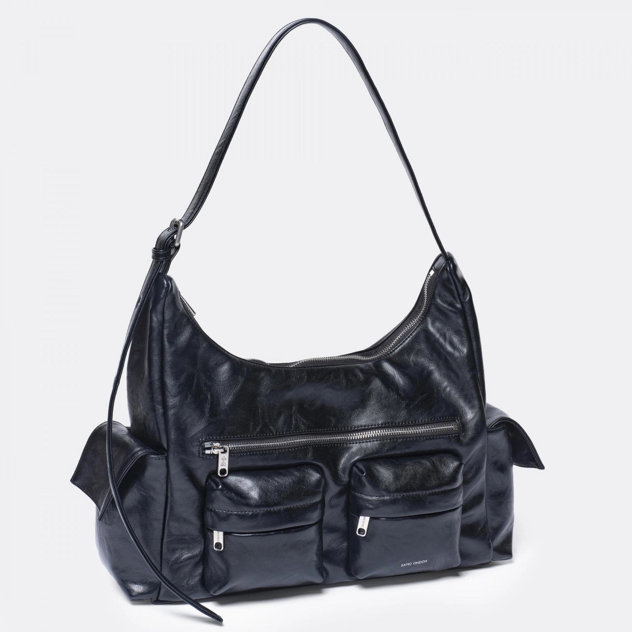 SAMO ONDOH - pocket mug bag L baked black
