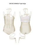 PAIN OR PLEASURE -  ORCHID SWIMSUIT light beige