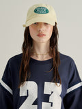 MARGESHERWOOD - LOGO PATCH BALLCAP_butter