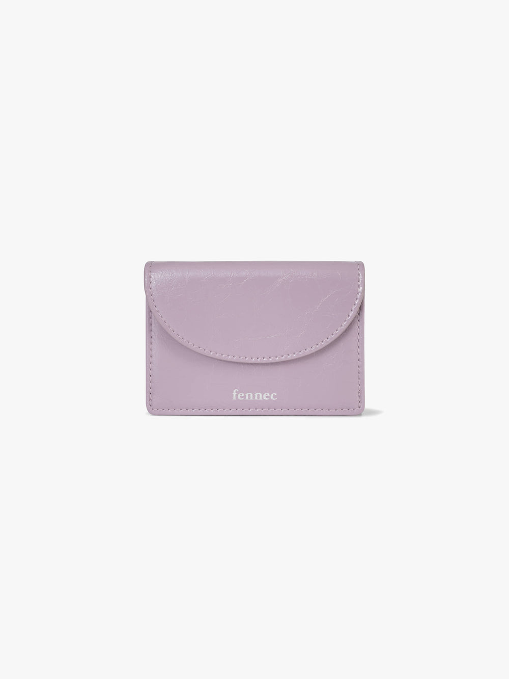 FENNEC - CRINKLE HALFMOON MINI WALLET - MAUVE