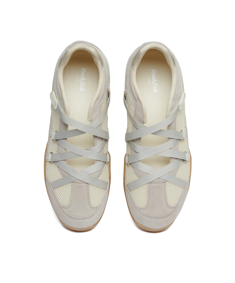 ROCKFISH WEATHERWEAR - ZANE X-STRAP SNEAKERS V2 / CREAM