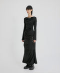 FLAREUP - Drape Long Sleeve / Black