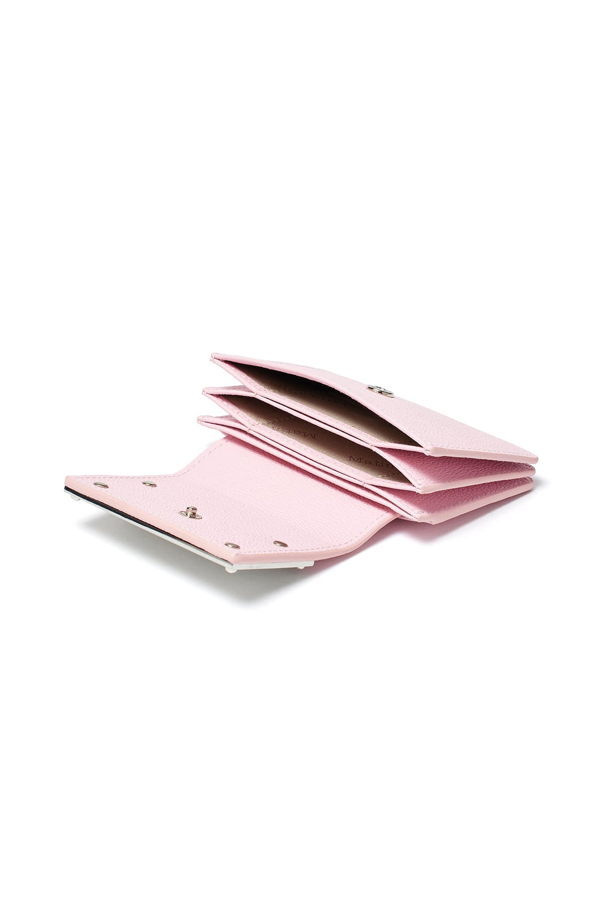 MATIN KIM - ACCORDION WALLET IN LIGHT PINK