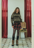 GROVE -  PEDER SKIRT [RED CHECK]