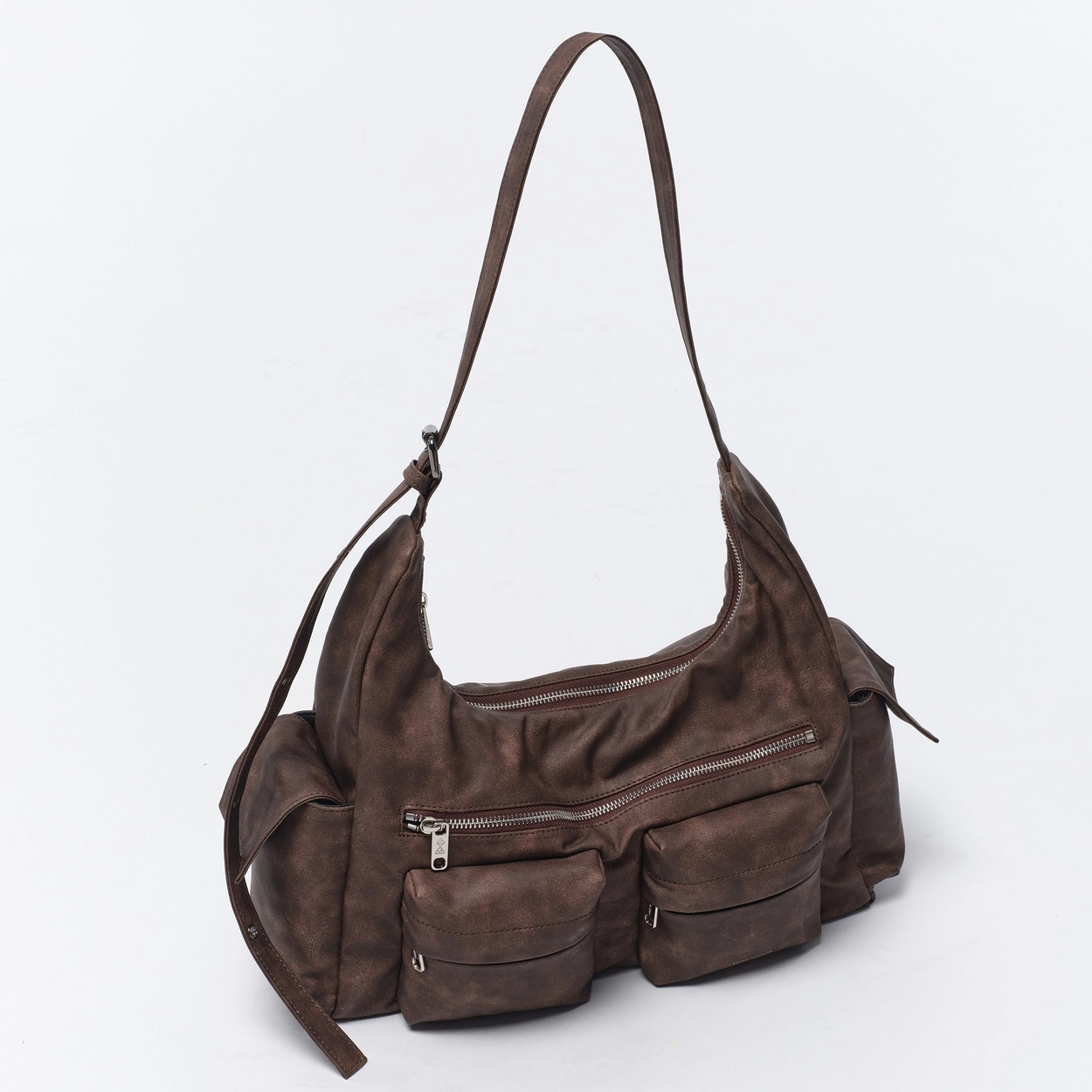 SAMO ONDOH Pocket Mug Bag L Vintage Brown | Koriah - Shop Unique