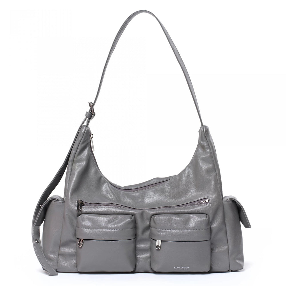 SAMO ONDOH - pocket mug bag L goat gray