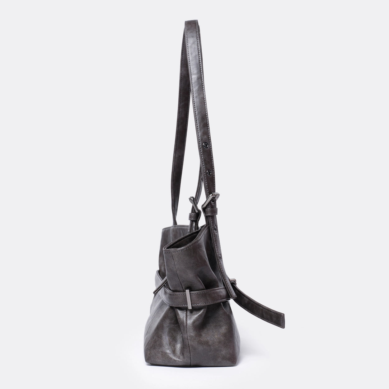 SAMO ONDOH - le belt bag M baked gray