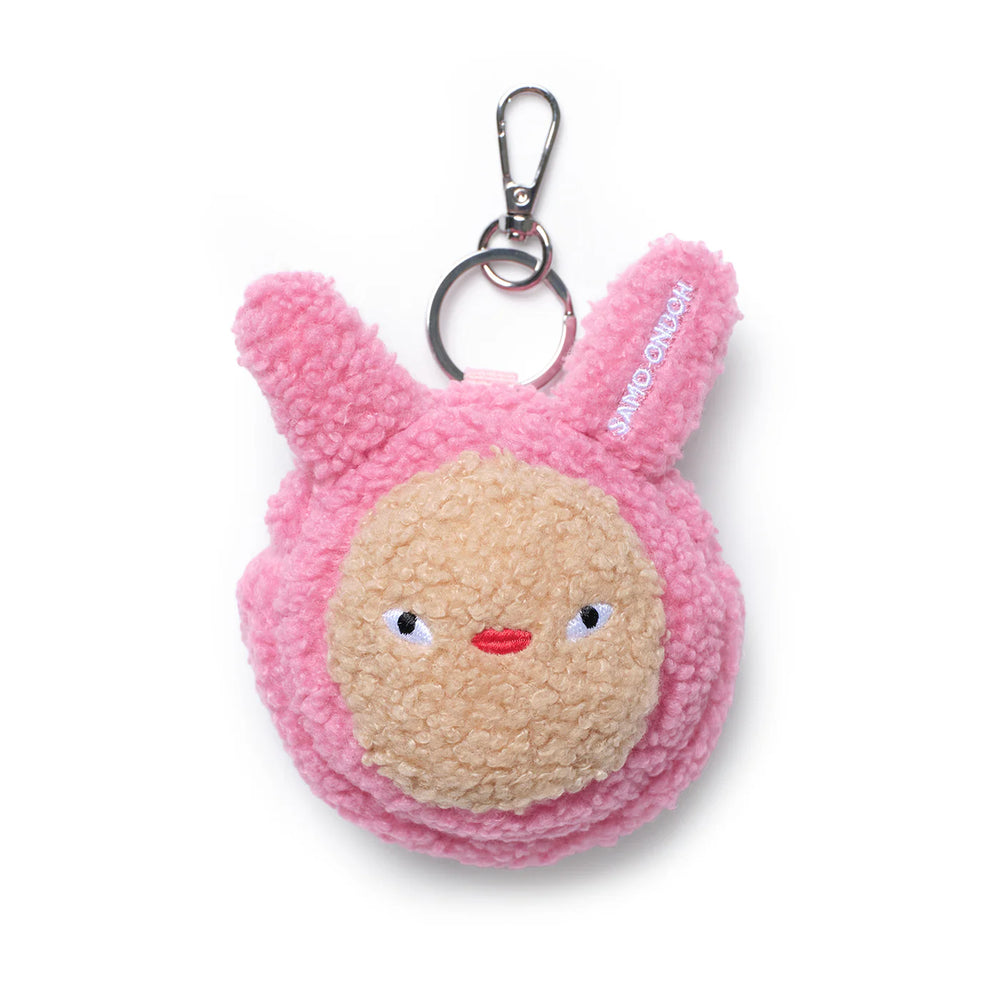 SAMO ONDOH - gamzayom airpods case eco shearling pink