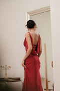 JUBIN - JACQUELINE DRESS / RED (Dispatch in 48hrs)
