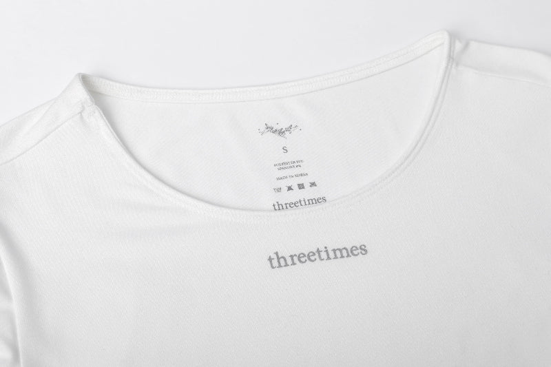 THREETIMES -  Soft bodysuit ivory