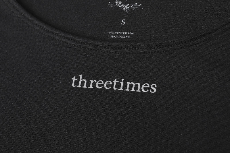 THREETIMES -  Soft bodysuit black