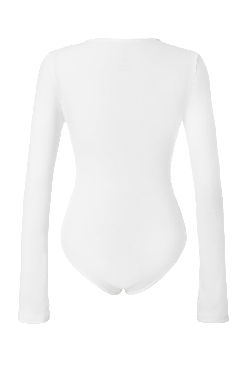 THREETIMES -  Soft bodysuit ivory