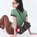 SAMO ONDOH - pocket mug bag M veg cocoa