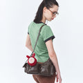 SAMO ONDOH - pocket mug bag M veg cocoa