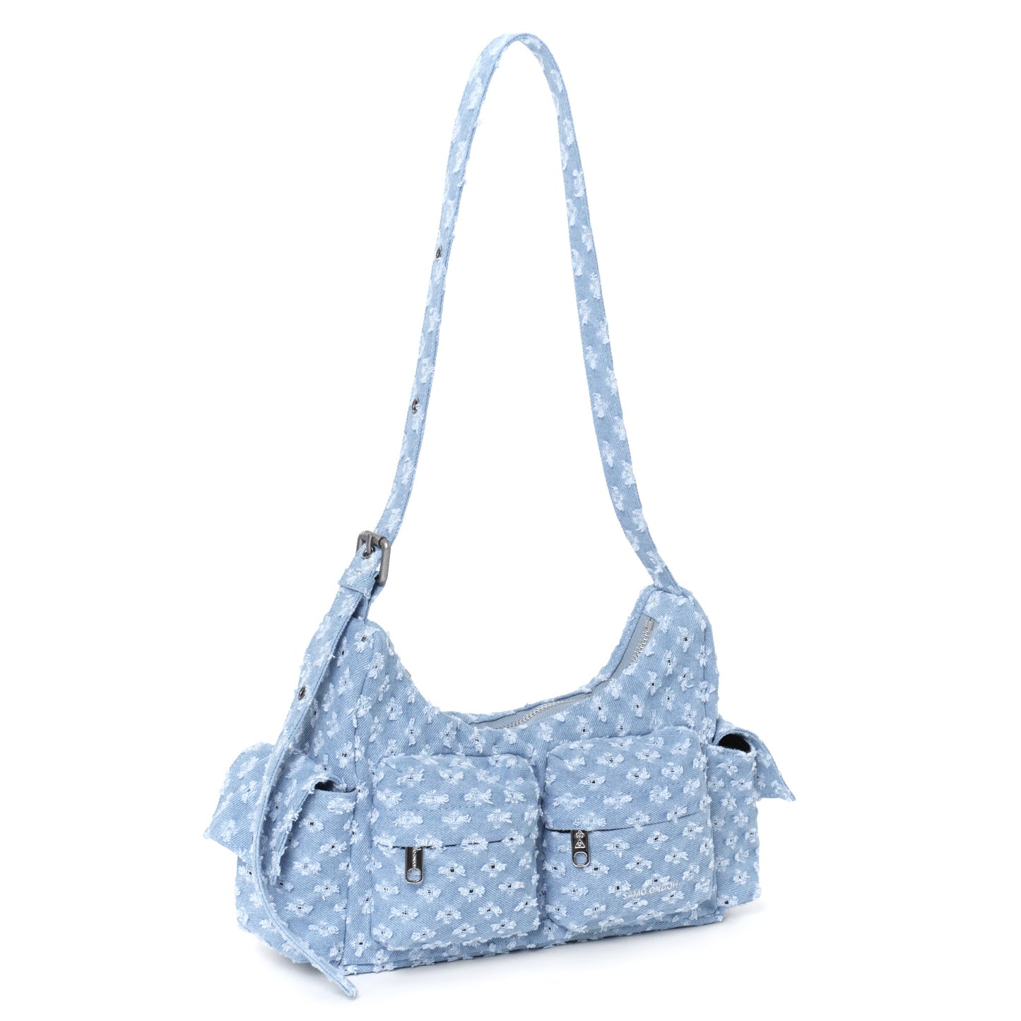 SAMO ONDOH - pocket mug bag M punching blue