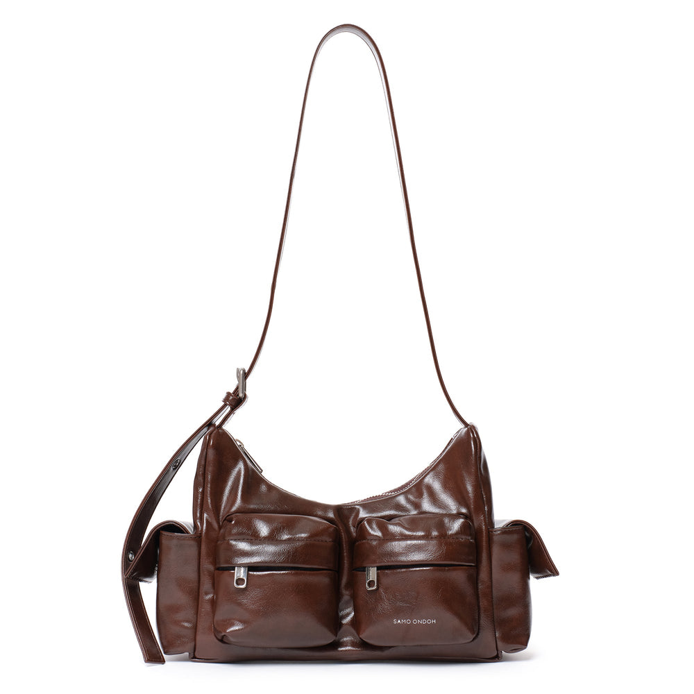 SAMO ONDOH - pocket mug bag M vampire walnut