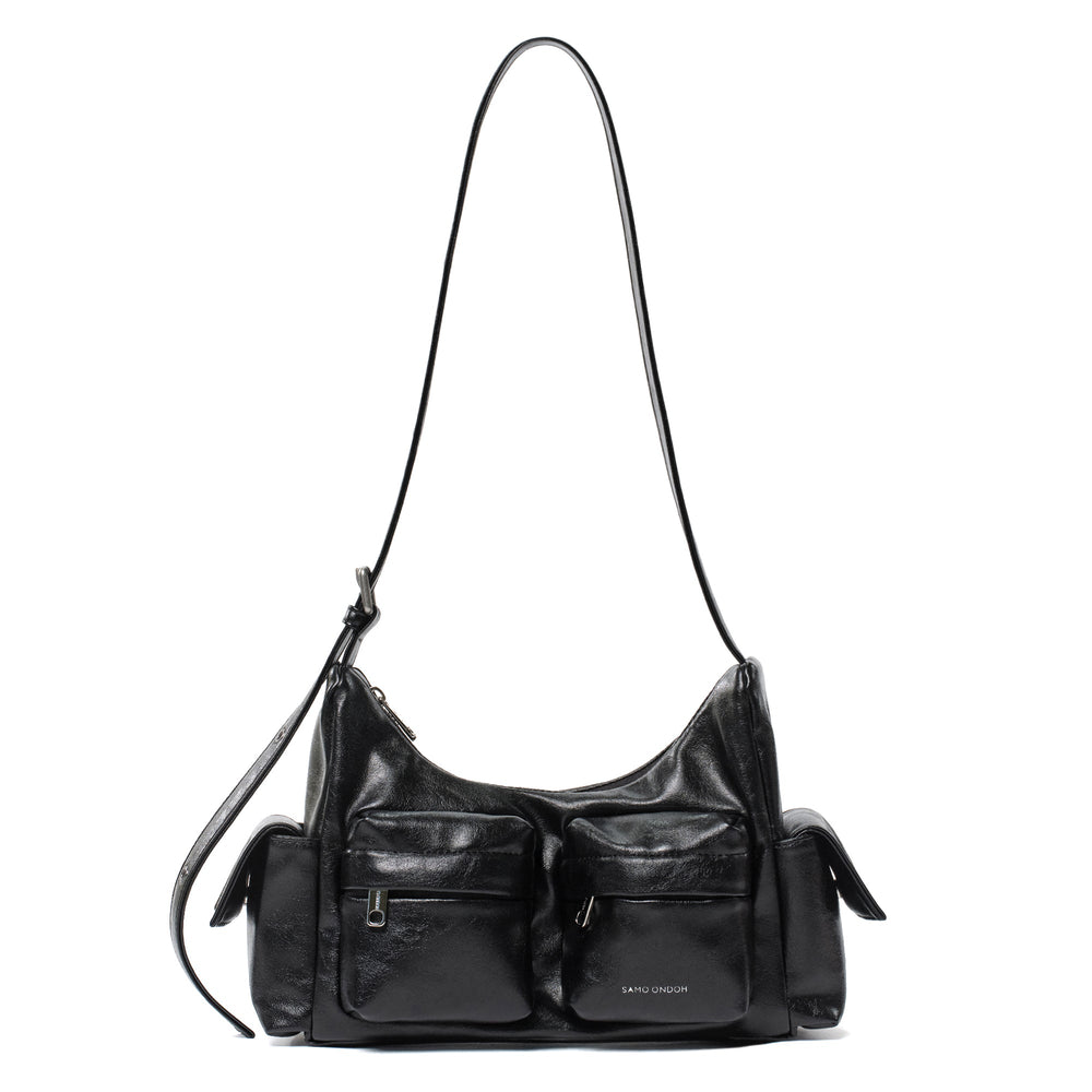 SAMO ONDOH - pocket mug bag M veg black