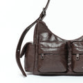SAMO ONDOH - pocket mug bag M veg cocoa