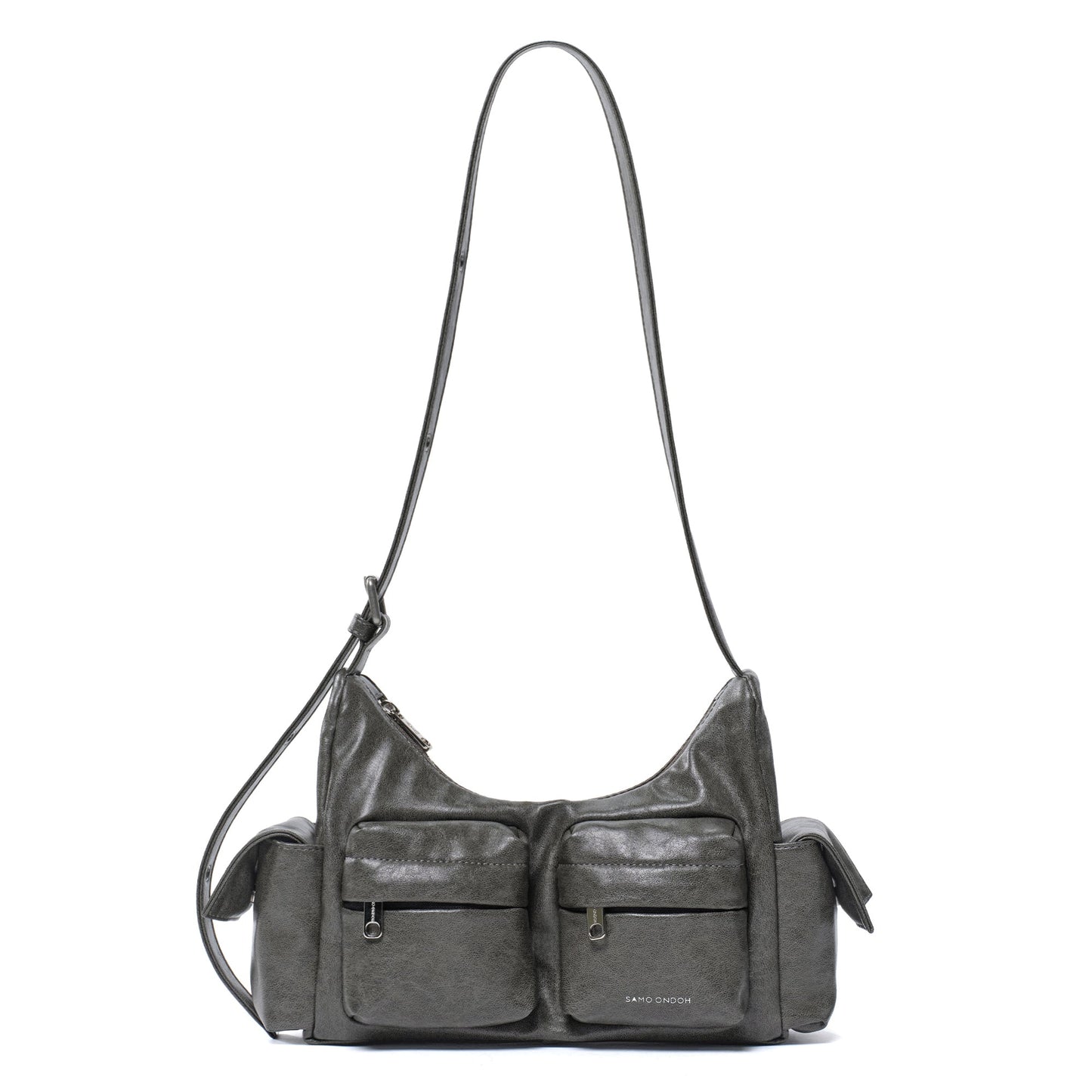 SAMO ONDOH - pocket mug bag M veg gray