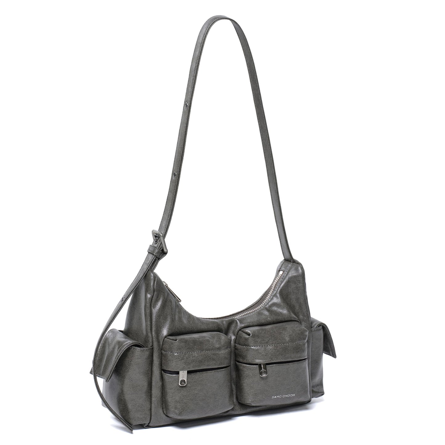 SAMO ONDOH - pocket mug bag M veg gray