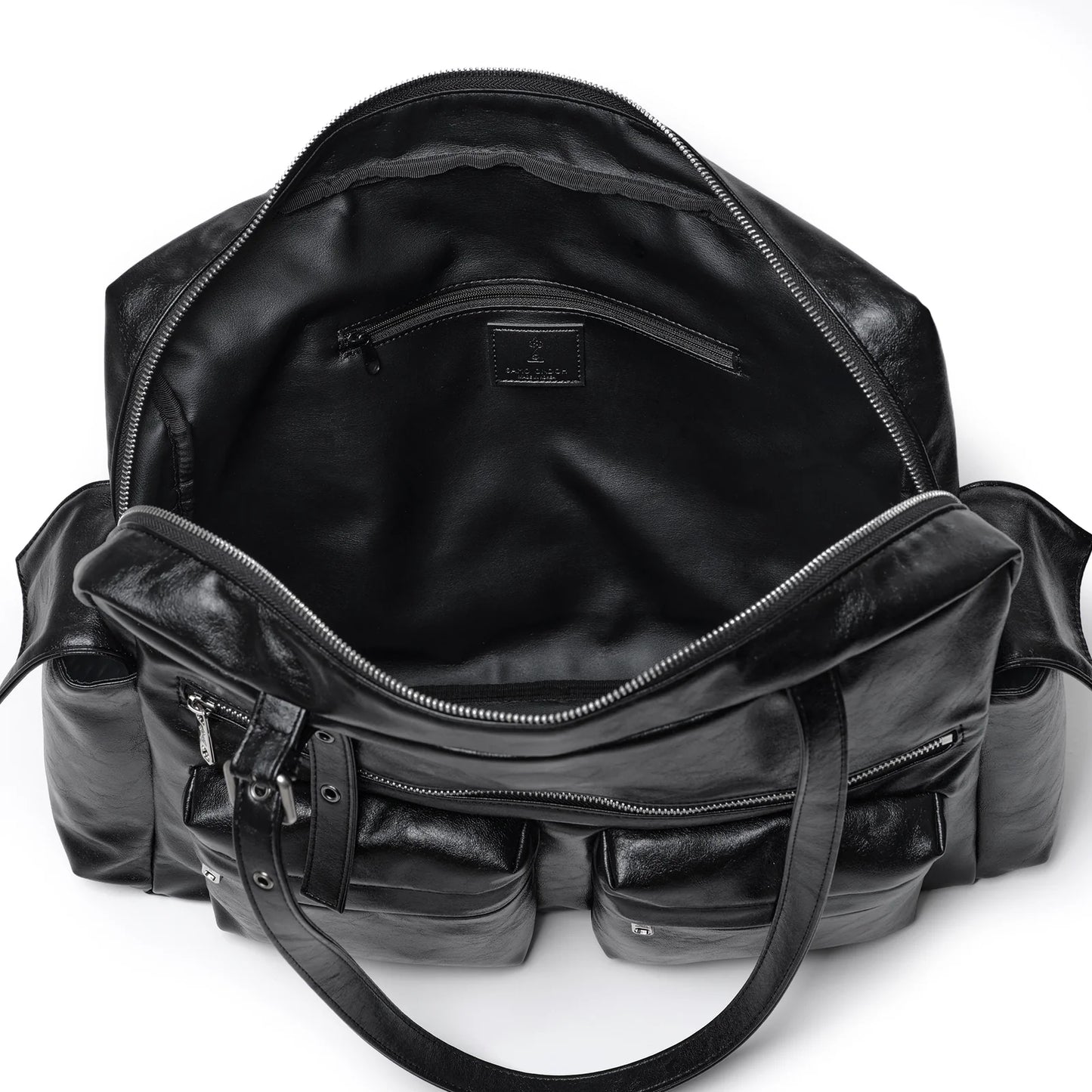 SAMO ONDOH - pocket utility bag XL veg black