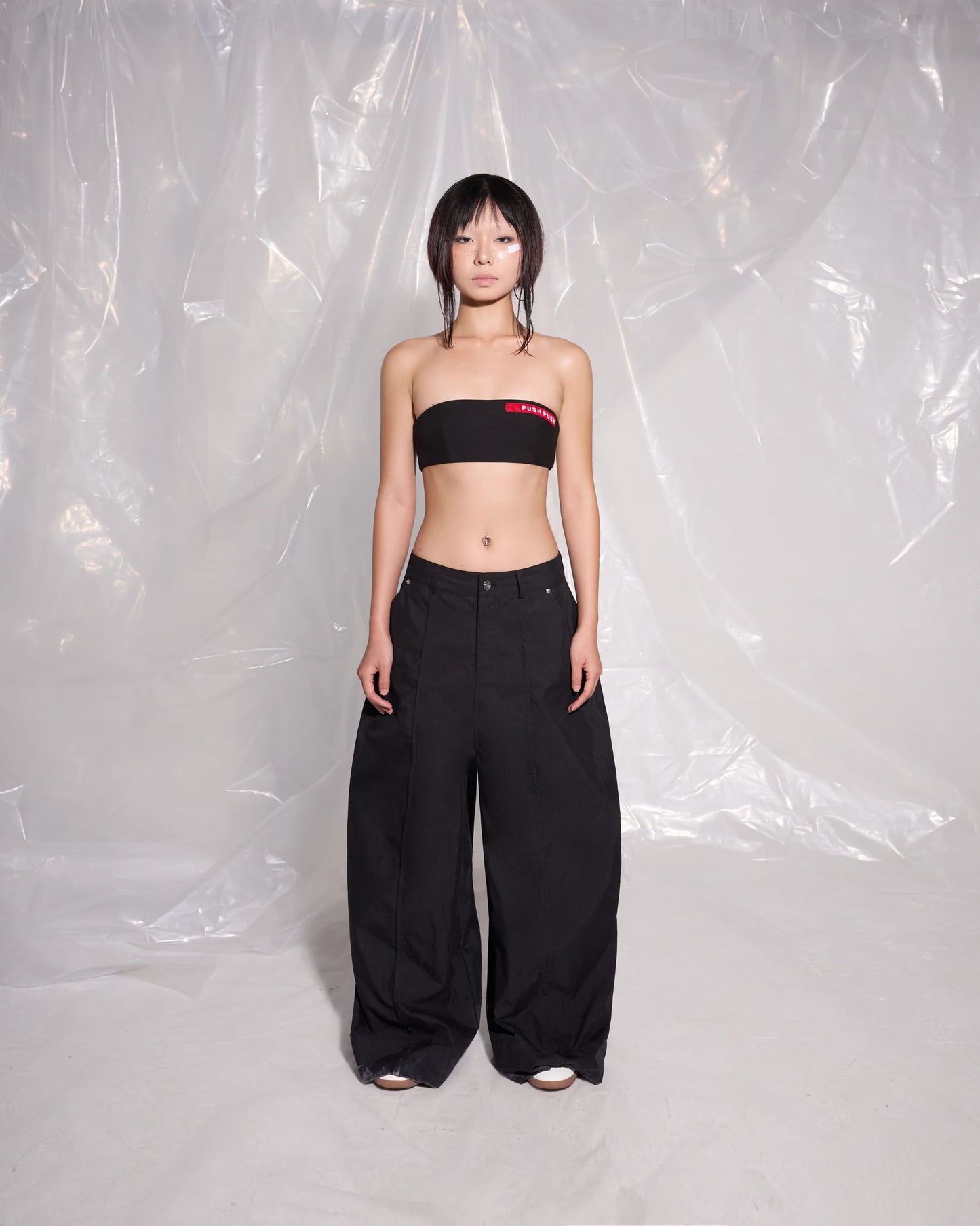 PUSH PUSH - SONIC PANTS / Black