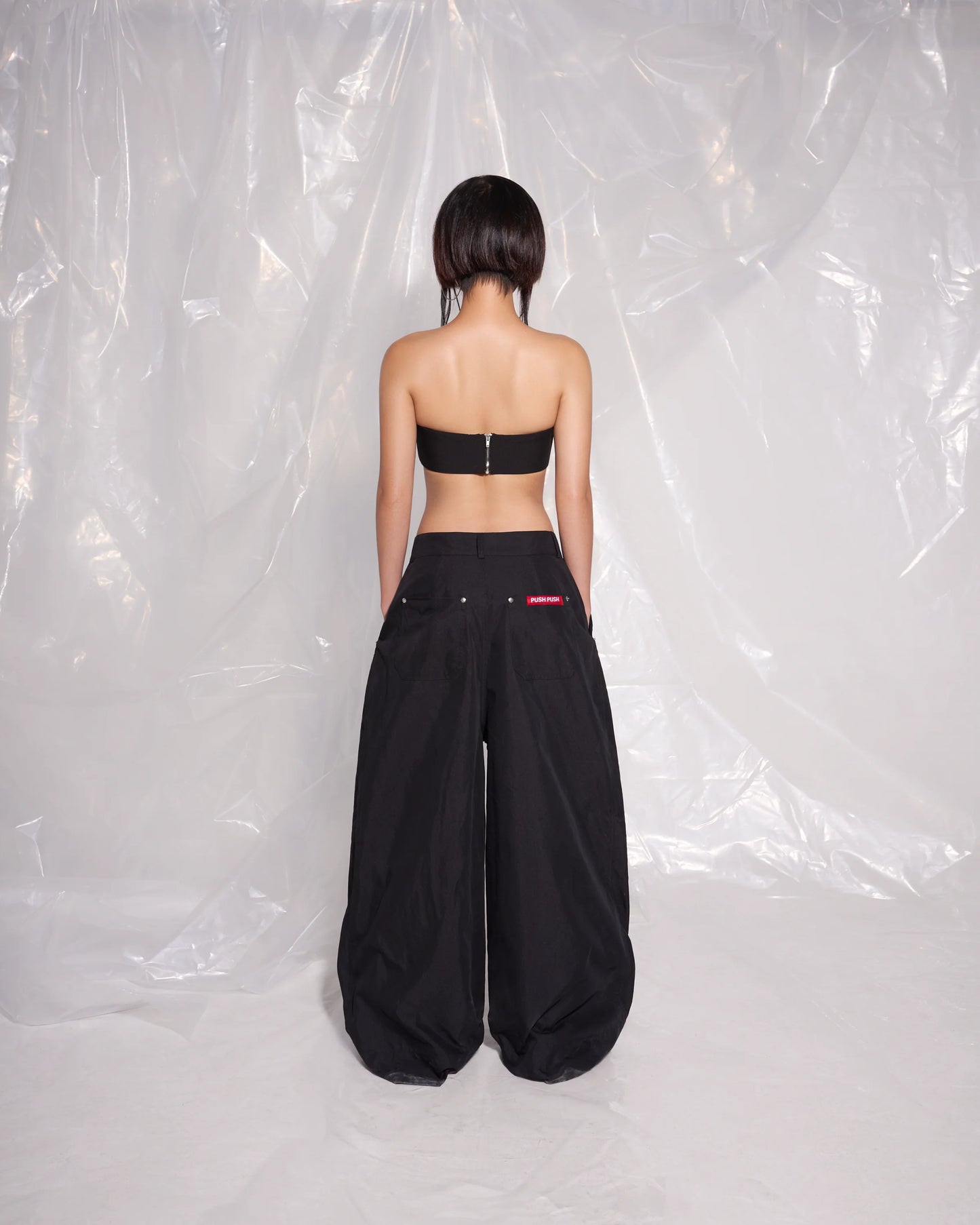 PUSH PUSH - SONIC PANTS / Black