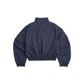 PUSH PUSH - Gingham Zip Jacket / Navy Gingham