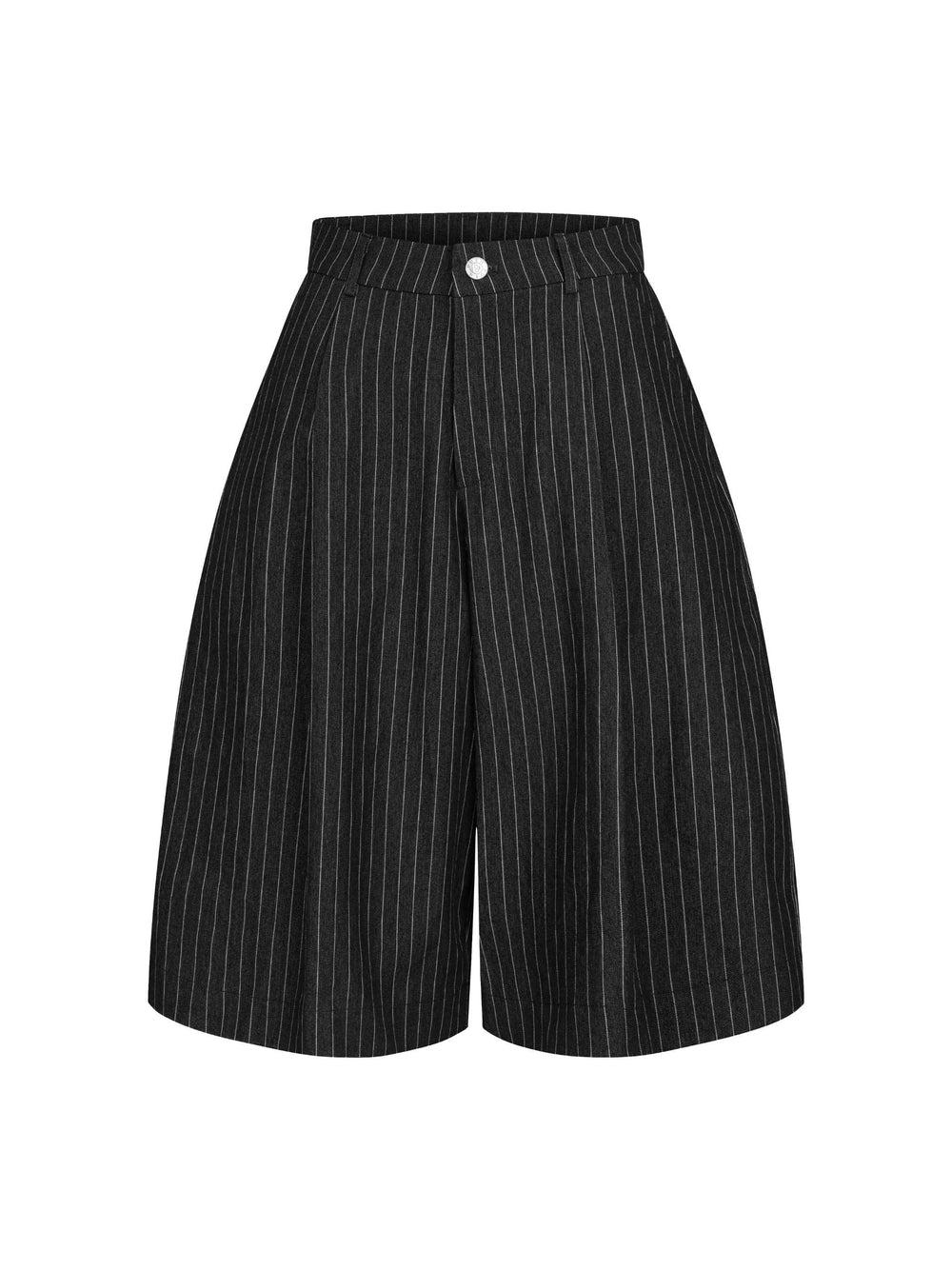 PUSH PUSH - PP PINSTRIPE JORT / Black