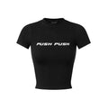 PUSH PUSH - PWR BABY TEE / Black