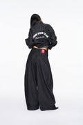 PUSH PUSH - ZENDA OVERSIZE SHIRT / Black