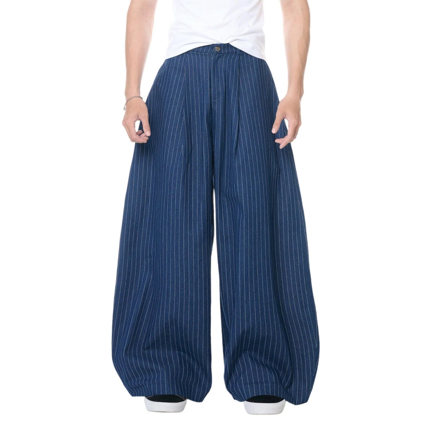PUSH PUSH - PP STRIPED PANTS / Navy