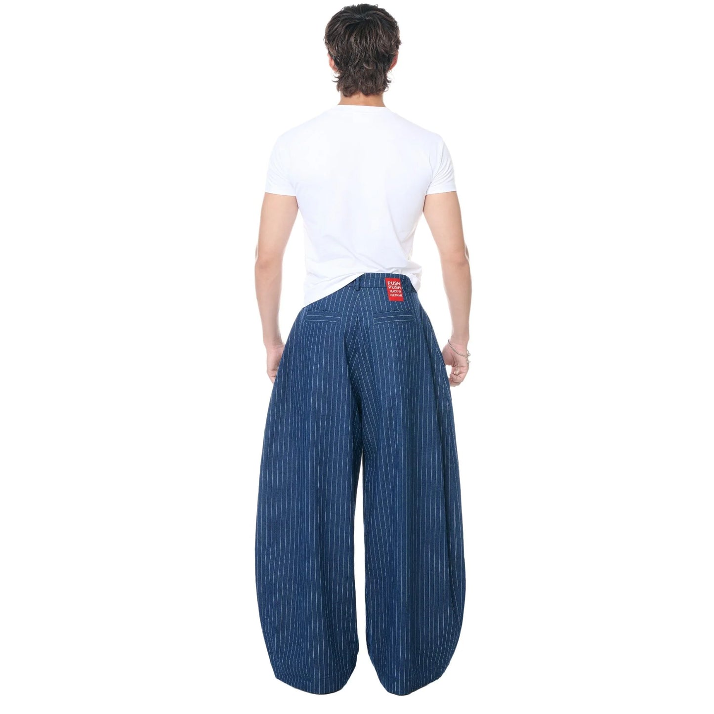 PUSH PUSH - PP STRIPED PANTS / Navy